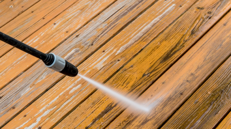 deck cleaning