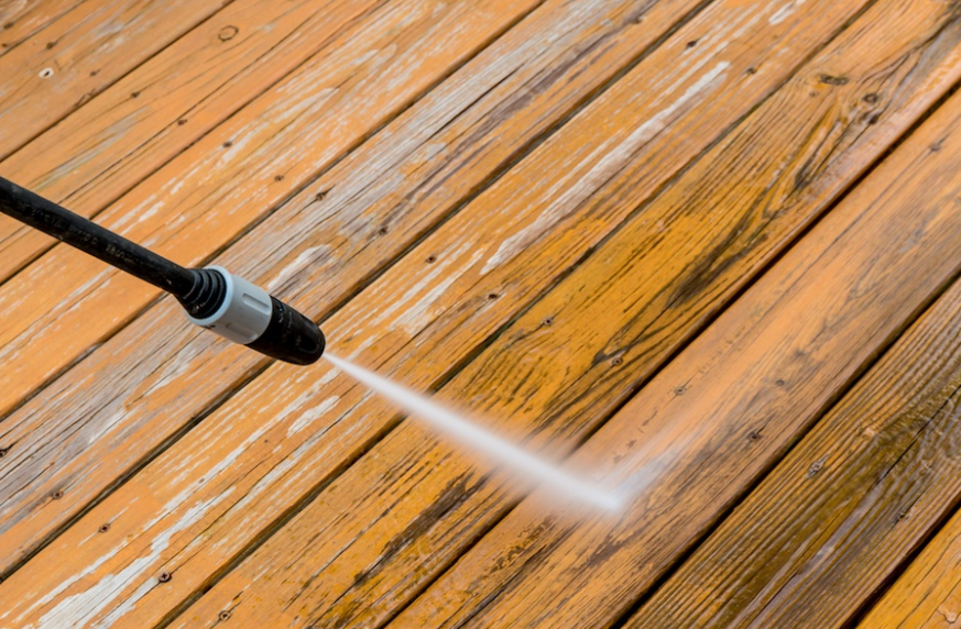 deck cleaning