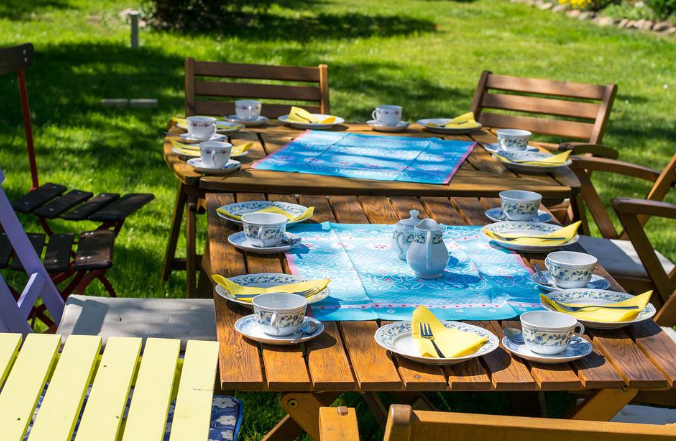 backyard party